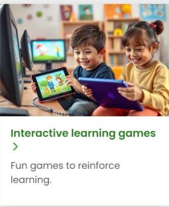 Interactive learning games